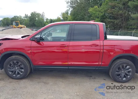 2021 Honda Ridgeline Awd Sport from USA, damaged, VIN 5FPYK3F17MB011235